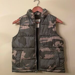 Old Navy Camouflage Vest SZ S